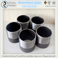 more images of npt Sch40 Black Carbon Steel NPT Double Thread Swage Pipe Nipple