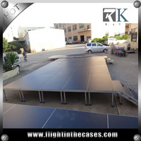 more images of RK beyond stage protable stage four-legs stage moblie stage for sale
