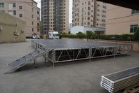folding aluminum portable stage aluminum outdoor stage for event
