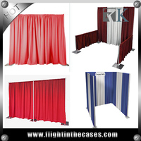 background tube /trade show booth pipe and drape for sale/for wedding/event/hotel decoration
