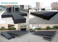more images of RK portable stage backdrops mobile folding smart stage for concert/trade show/catwalk