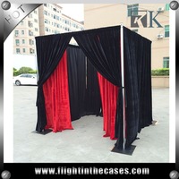 Photo Booth Package pipe and drape photo booth Flame Resistant drape