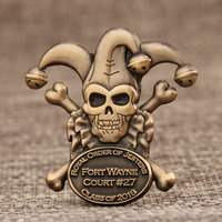 more images of Royal Order Of Jesters 3D Custom pins
