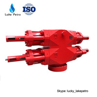 U type Hydraulic Cameron Double Ram BOP for well drilling