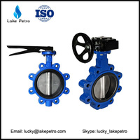 more images of Double flange Double Eccentric Butterfly Valve