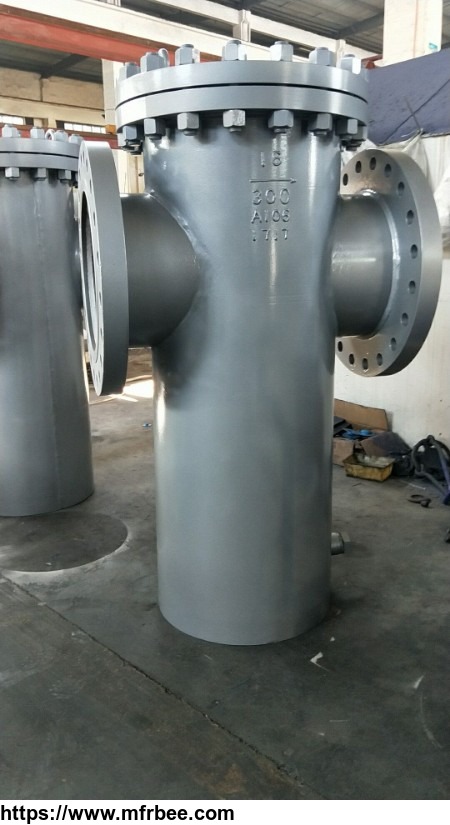 dn80_pn16_flanged_connection_200_mesh_stainless_steel_big_basket_strainer