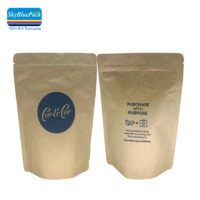 more images of flat bottom coffee airvalve bag
