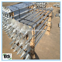 Square Shaft Helical Piles Ground Screw Anchors