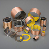 more images of OOB-20 Marginal Bearings Steel+Bronze Powder+PTFE Layer