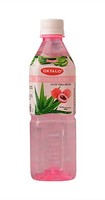 Okyalo 500ml awaken aloe vera gel drink with lychee flavor
