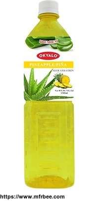 OKYALO Wholesale 1.5L Aloe vera juice drink with Pineapple flavor
