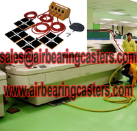 more images of Air bearing casters modular air casters