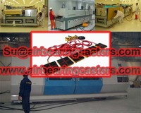 Air pads for moving equipment maneuverable
