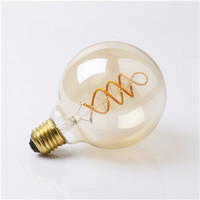 New product G125 LED dimmable screw bulb