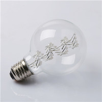 Newest style G95-R LED screw filament lighting bulb