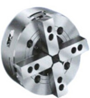 NW 4-Jaw Dual-Power Controlled (2 + 2) Solid Hydraulic Power Chuck for Irregular Materials Processing
