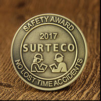 more images of Custom Challenge Coins | Safety Award Cheap Challenge Coins