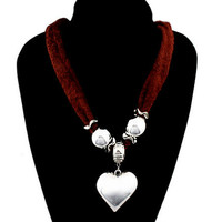 more images of Best price of our factory Resin+Acryl+Fabric fashion style Necklaces