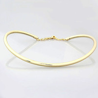 more images of Factory Price Korean Style Copper Fashion Collar Necklaces