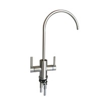 Stainless steel 2 handle way water filter  purifier faucet kitchen mixer taps