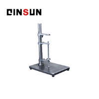 Flexible carpet thickness tester
