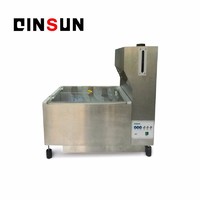 Thermal resistance wet resistance tester for fabrics heat insulation materials
