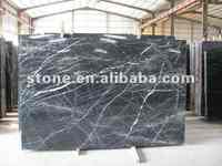 Black Marquina Marble Slab