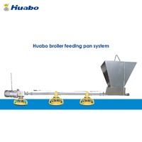 Poultry Farm Equipment Automatic Pan Feeding System for Broiler Chicken