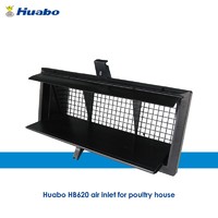 Poultry Farm Equipment Air Inlet with Straight Panel