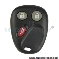 more images of Remote key fob for GMC Cadillac Chevrolet Pontiac 3 button 315mhz LHJ011