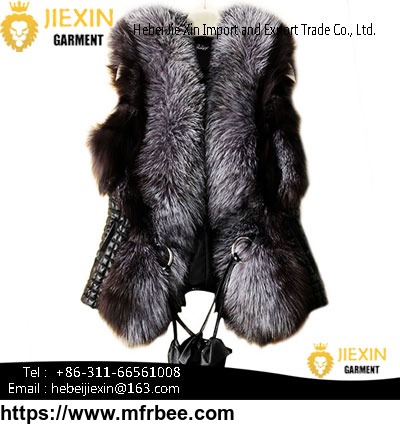 custom_women_genuine_fur_waistcoat_whole_skin_real_fox_fur_vest