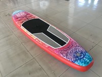 China made Colourful PVC core inflatable SUP Board Paddle