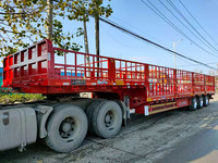 Low Flatbed Semi-trailer