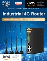 Multi-functional remote data acquisition 4G industrial grade router