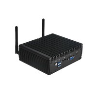 Dual Ethernet Fanless Computer 2.9GHz RS232 Embedded Industrial Pc