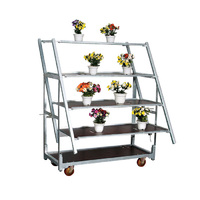 more images of Nursery Trolley Danish Greenhouse Cart With Shelf