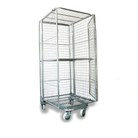 more images of Wire Storage Rolling Cage Cart