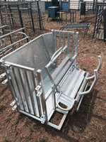 Hot Dipped Galvanised Mobile Sheep and Goat Catcher
