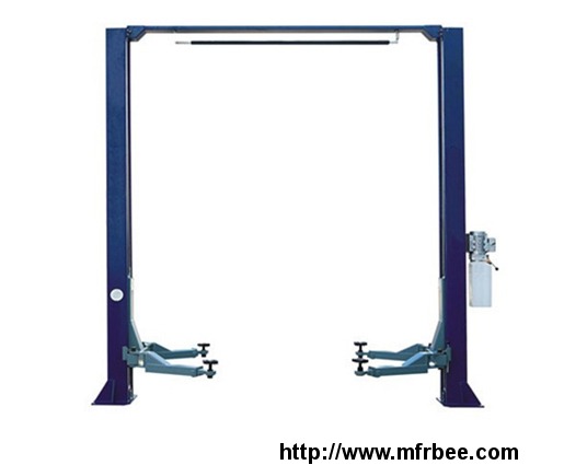 two_post_double_cylinder_hydraulic_lift