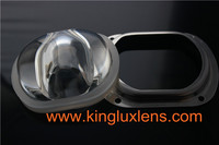 85*70mm LED flooding light glass lenses KL-SL85-70 for 150*90 degree beam angle