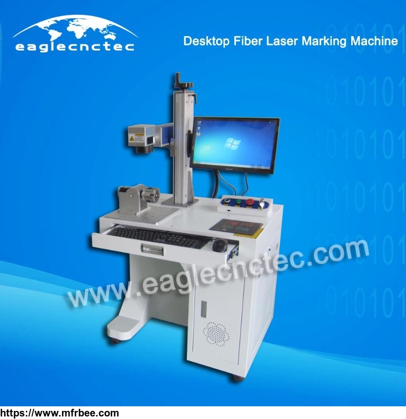 stand_fiber_laser_marking_machine_nameplate_engraving_machine