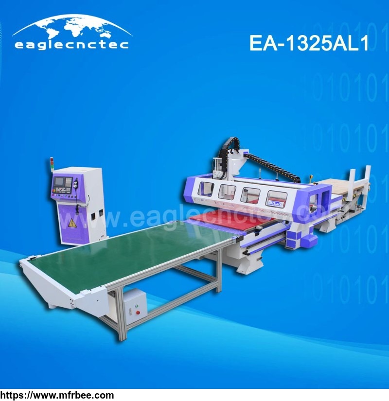 auto_loading_and_unloading_cnc_wood_cutting_machine_for_panel_furniture_making