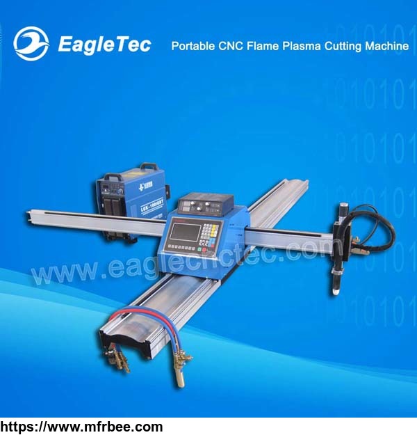 Portable CNC Flame Plasma Cutting Machine with One Flame and One Plasma Torque