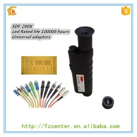 2016 Optical Fiber Testing Tools Tester Mini 200X Fiber Microscope Inspection