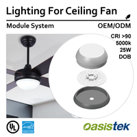 Lighting For Ceiling Fan, Module-System, Oasistek