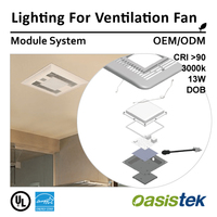 Lighting For Ventilation Fan (Module System-OEM/ODM) Oasistek