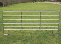 more images of Heavy duty steel horse panels enclose and protect horse