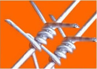 Galvanized barbed wire, single strand | double strand barbed wire