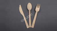 more images of Eco-friendly Biodegradable Disposable Bamboo Utensils