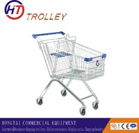 European style shopping cart with four wheels for your choice
